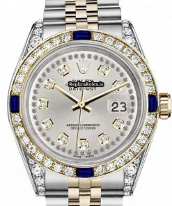 Incredible Replica Rolex Lady-datejust 68273 Automatic Movement 31mm Gold/steel Case Womens Watch