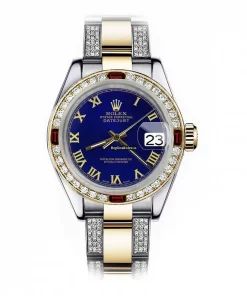 Fabulous Replica Rolex Lady-datejust 68273 Automatic Movement 31mm Gold/steel Case Womens Watch