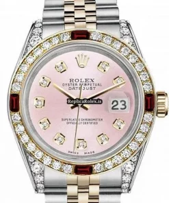 Fabulous Replicas Rolex Lady-datejust 69173 Automatic Movement 31mm Gold/steel Case Womens Watch