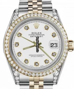 Attractive Replica Rolex Lady-datejust 69173 Automatic Movement 26mm Gold/steel Case Womens Watch