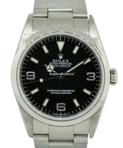 Fine Replica Rolex Explorer 114270 Automatic Movement 36mm Steel Case Watch