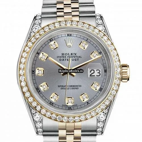 Cool Replica Rolex Lady-datejust 69173 Automatic Movement 26mm Gold/steel Case Womens Watch