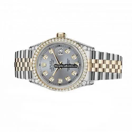 Cool Replica Rolex Lady-datejust 69173 Automatic Movement 26mm Gold/steel Case Womens Watch - Image 2
