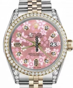 Great Replica Rolex Lady-datejust 69173 Automatic Movement 26mm Gold/steel Case Womens Watch