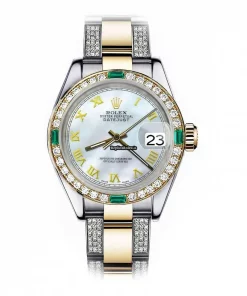 Affordable Replica Rolex Lady-datejust 69173 Automatic Movement 26mm Gold/steel Case Womens Watch
