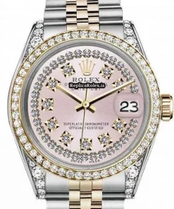 Mind-boggling Replica Rolex Datejust 16013 Automatic Movement 36mm Gold/steel Case Mens/unisex Watch