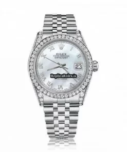 Amazing Replica Rolex Oyster Perpetual Lady Date 69160 Automatic Movement 26mm Steel Case Womens Watch