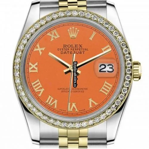 1:1 Replica Rolex Datejust 16013 Automatic Movement 36mm Gold/steel Case Mens/unisex Watch - Image 2