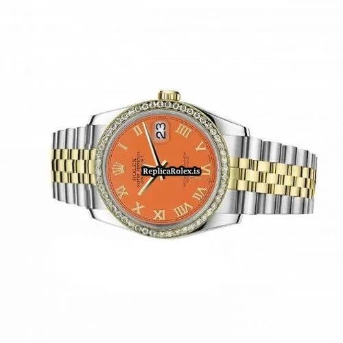1:1 Replica Rolex Datejust 16013 Automatic Movement 36mm Gold/steel Case Mens/unisex Watch - Image 3