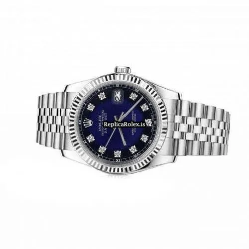 Great Replica Rolex Oyster Perpetual Lady Date 69160 Automatic Movement 26mm Steel Case Womens Watch - Image 3