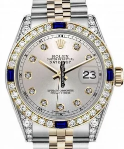 Wholesale Fake Rolex Lady-datejust 69173 Automatic Movement 26mm Gold/steel Case Womens Watch