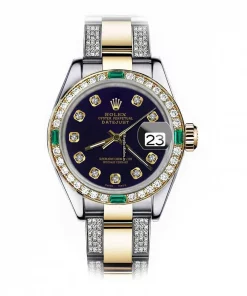 Wonderful Replica Rolex Lady-datejust 68273 Automatic Movement 31mm Gold/steel Case Womens Watch