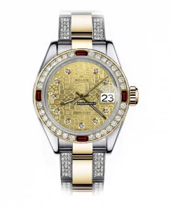 Remarkable Replica Rolex Datejust 16013 Automatic Movement 36mm Gold/steel Case Mens/unisex Watch