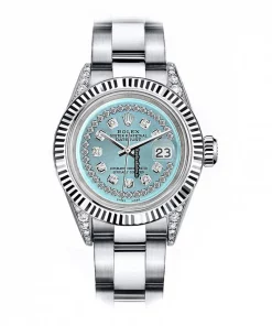 Unique Fake Rolex Oyster Perpetual Lady Date 69160 Automatic Movement 26mm Steel Case Womens Watch