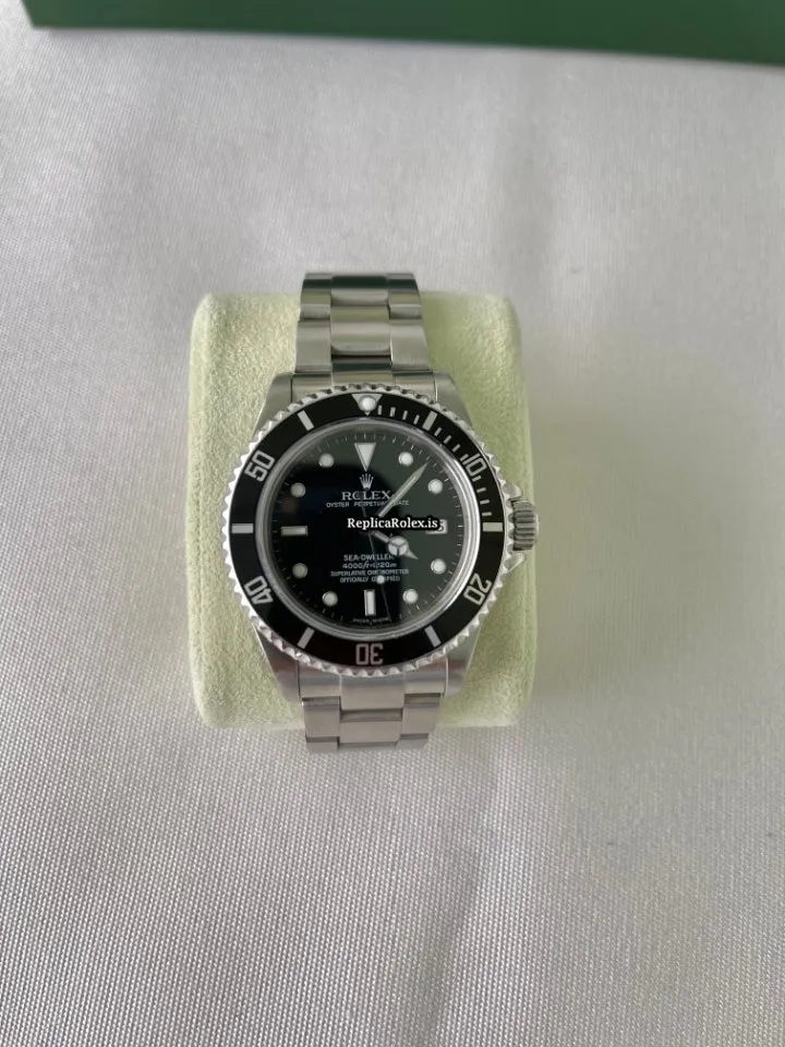 Affordable Replica Rolex Sea-dweller 4000 16600 Caliber 3135 Automatic Movement 40mm Steel Case Mens/unisex Watch - Image 2