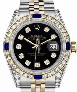 Amazing Replica Rolex Lady-datejust 69173 Automatic Movement 26mm Gold/steel Case Womens Watch