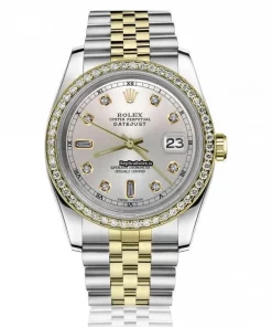 Perfect Fake Rolex Lady-datejust 69173 Automatic Movement 26mm Gold/steel Case Womens Watch