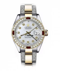 Excellent Replica Rolex Datejust 16013 Automatic Movement 36mm Gold/steel Case Mens/unisex Watch