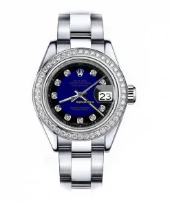 Fabulous Replica Rolex Oyster Perpetual Lady Date 69160 Automatic Movement 26mm Steel Case Womens Watch