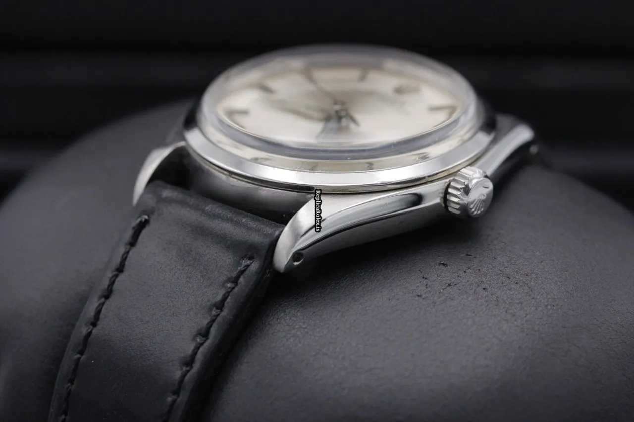 Stylish Replica Rolex Oyster Perpetual 5552 34mm Steel Case Watch - Image 2