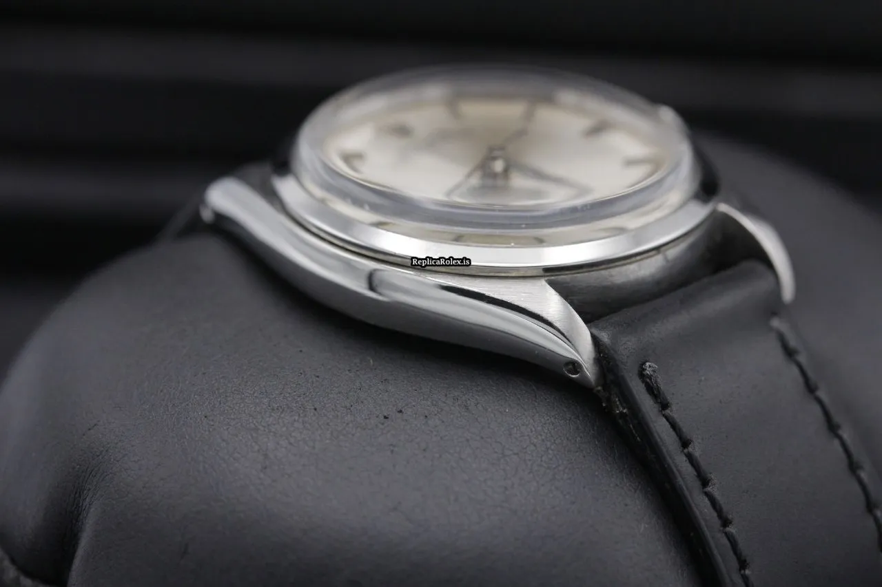 Stylish Replica Rolex Oyster Perpetual 5552 34mm Steel Case Watch - Image 6