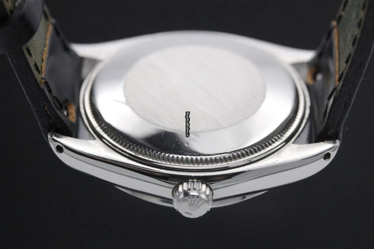 Stylish Replica Rolex Oyster Perpetual 5552 34mm Steel Case Watch - Image 7