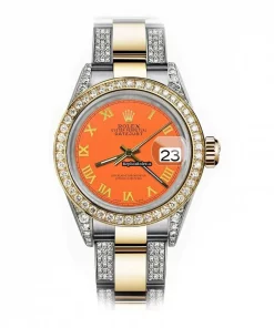 Good Replica Rolex Datejust 68173 Automatic Movement 31mm Gold/steel Case Womens Watch