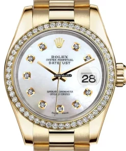 Perfect Fake Rolex Lady-datejust 6917 Automatic Movement Womens Watch