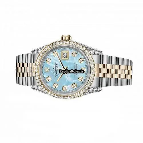 Incredible Replica Rolex Lady-datejust 68274 Automatic Movement 31mm Gold/steel Case Womens Watch - Image 2