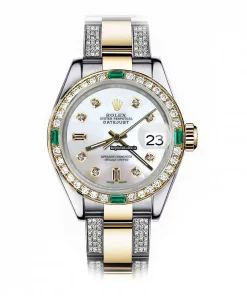 Fantastic Fake Rolex Lady-datejust 68273 Automatic Movement 31mm Gold/steel Case Womens Watch