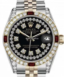 Fantastic Fake Rolex Lady-datejust 69173 Automatic Movement 26mm Gold/steel Case Womens Watch