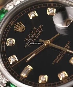 Inexpensive Copy Rolex Datejust 16013 Automatic Movement 36mm Gold/steel Case Mens/unisex Watch