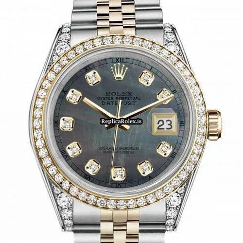Terrific Imitation Rolex Lady-datejust 68274 Automatic Movement 31mm Gold/steel Case Womens Watch