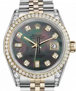 Cool Replica Rolex Lady-datejust 68274 Automatic Movement 31mm Gold/steel Case Womens Watch
