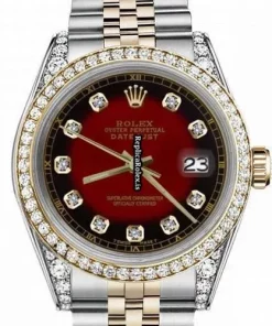 Fantastic Replica Rolex Lady-datejust 69173 Automatic Movement 26mm Gold/steel Case Womens Watch