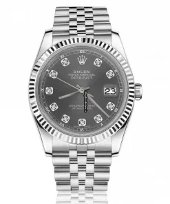 High Quality Replica Rolex Oyster Perpetual Lady Date 69160 Automatic Movement 26mm Steel Case Womens Watch