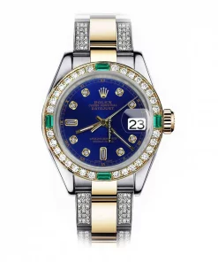 Beautiful Replicas Rolex Lady-datejust 69173 Automatic Movement 26mm Gold/steel Case Womens Watch