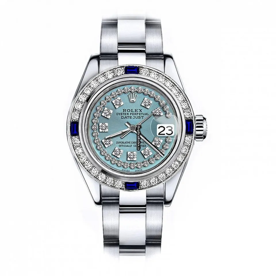 Aaa Replica Rolex Oyster Perpetual Lady Date 69160 Automatic Movement 26mm Steel Case Womens Watch