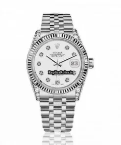 Fabulous Replica Rolex Oyster Perpetual Lady Date 69160 Automatic Movement 26mm Steel Case Womens Watch
