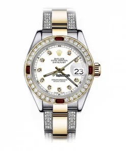 Excellent Replica Rolex Datejust 16013 Automatic Movement 36mm Gold/steel Case Mens/unisex Watch