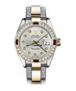 Luxury Knockoff Rolex Lady-datejust 68273 Automatic Movement 31mm Gold/steel Case Womens Watch