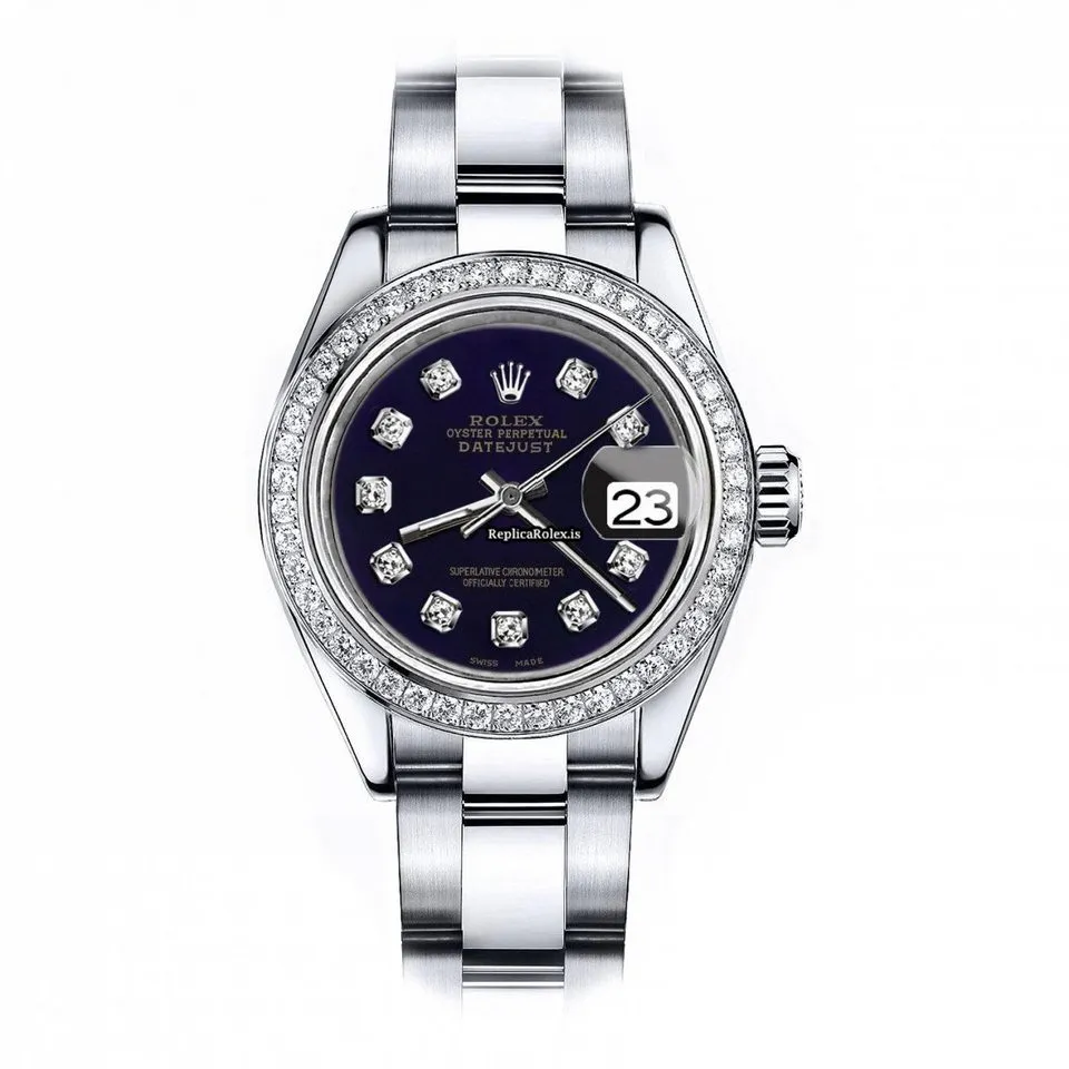Affordable Fakes Rolex Oyster Perpetual Lady Date 69160 Automatic Movement 26mm Steel Case Womens Watch
