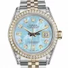 Perfect Copy Rolex Lady-datejust 68274 Automatic Movement 31mm Gold/steel Case Womens Watch
