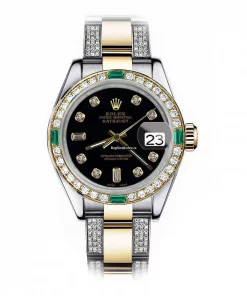 Top Copies Rolex Lady-datejust 68273 Automatic Movement 31mm Gold/steel Case Womens Watch