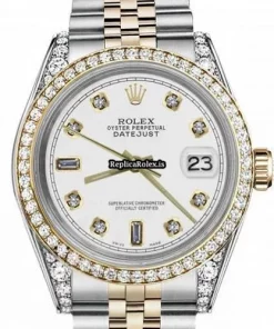 Excellent Replica Rolex Lady-datejust 68274 Automatic Movement 31mm Gold/steel Case Womens Watch