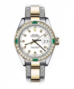 Pleasing Replica Rolex Datejust 16013 Automatic Movement 36mm Gold/steel Case Mens/unisex Watch