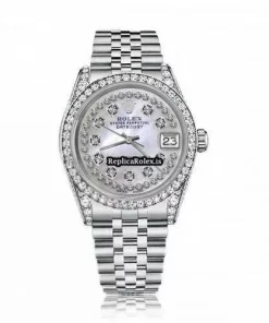 Awesome Copy Rolex Oyster Perpetual Lady Date 69160 Automatic Movement 26mm Steel Case Womens Watch