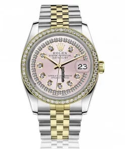 Wonderful Replica Rolex Lady-datejust 68274 Automatic Movement 31mm Gold/steel Case Womens Watch