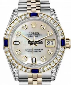 Reliable Clone Rolex Lady-datejust 68273 Automatic Movement 31mm Gold/steel Case Womens Watch