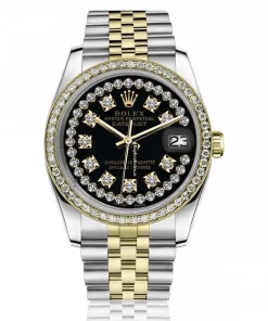Affordable Replica Rolex Lady-datejust 68274 Automatic Movement 31mm Gold/steel Case Womens Watch